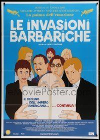 6p090 BARBARIAN INVASIONS Italian 1p '03 a comedy about all things that invade our lives!
