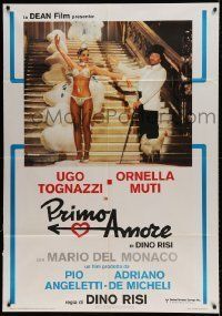 6p144 FIRST LOVE Italian 1p '78 Dino Risi's Primo amore, sexy Ornella Muti & Ugo Tognazzi!