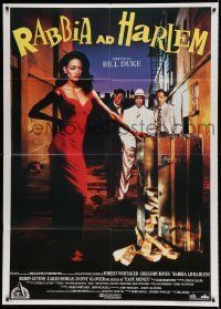 6p238 RAGE IN HARLEM Italian 1p '92 Forest Whitaker, Danny Glover, Gregory Hines, Robin Givens!