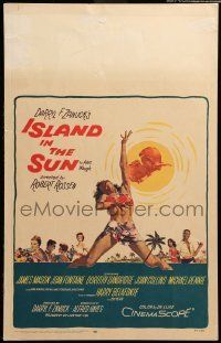 6p398 ISLAND IN THE SUN WC '57 James Mason, Joan Fontaine, Dorothy Dandridge, Harry Belafonte
