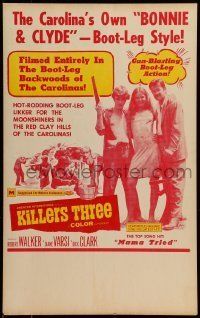 6p405 KILLERS THREE WC '68 hot-rodding boot-leg likker for the moonshiners in the red clay hills!