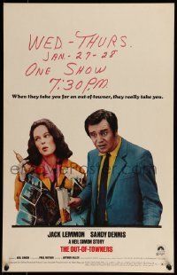 6p454 OUT-OF-TOWNERS WC '70 Jack Lemmon, Sandy Dennis, written by Neil Simon!