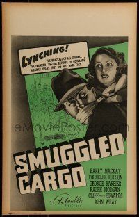 6p495 SMUGGLED CARGO WC '39 lynching, the frenzied bestial defense of cowards, the blackest crime!
