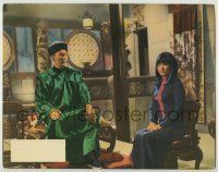 6r417 BRIDES OF FU MANCHU English LC '66 Asian villain Christopher Lee with pretty Tsai Chin!