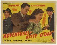 6r013 ADVENTURES OF KITTY O'DAY TC '44 Jean Parker, Peter Cookson, Tim Ryan, Lorna Gray!