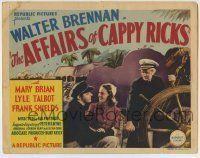 6r016 AFFAIRS OF CAPPY RICKS TC '37 ship captain Walter Brennan, Mary Brian, Lyle Talbot!