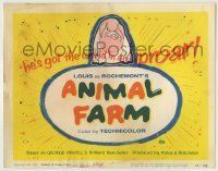 6r025 ANIMAL FARM TC '55 animated cartoon from George Orwell's brilliant best-seller!