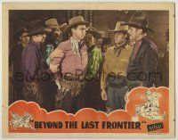 6r390 BEYOND THE LAST FRONTIER LC '43 cowboy hero Eddie Dew is captured by the bad guys!