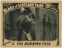 6r400 BLAKE OF SCOTLAND YARD chapter 11 LC '37 Dickie Jones about to get grabbed, The Burning Fuse!