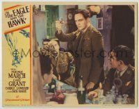 6r514 EAGLE & THE HAWK LC '33 Fredric March raises glass for a toast w/ Cary Grant & other pilots!