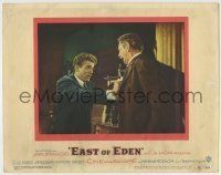 6r517 EAST OF EDEN LC #3 '55 Raymond Massey tells James Dean he has to give the money back!