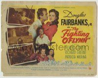 6r088 FIGHTING O'FLYNN TC '49 suave swashbuckler Douglas Fairbanks, Jr. & pretty Helena Carter!