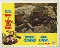 6r576 HOW I WON THE WAR LC #1 '68 close up of John Lennon & Michael Crawford in World War II!
