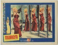 6r685 MARILYN LC #8 '63 sexy full-length Monroe with image reflected in four mirrors!