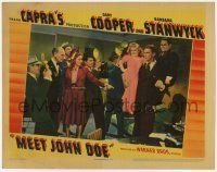 6r697 MEET JOHN DOE LC '41 Gary Cooper carrying little people, Barbara Stanwyck, Frank Capra!