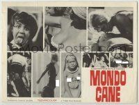 6r710 MONDO CANE LC '62 classic early Italian documentary of human oddities, topless native women!