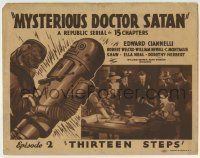 6r196 MYSTERIOUS DOCTOR SATAN chapter 2 TC '40 Robert Wilcox, William Newell and Jack Mulhall!