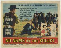 6r200 NO NAME ON THE BULLET TC '59 Audie Murphy, the strangest killer who ever stalked the West!
