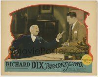 6r759 PARADISE FOR TWO LC '27 Richard Dix will inherit a fortune, but only if he gets married!
