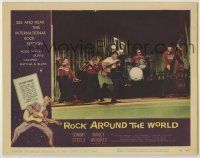 6r794 ROCK AROUND THE WORLD LC #1 '57 Tommy Steele performing with early rock 'n' roll band!