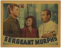 6r807 SERGEANT MURPHY LC '38 pretty Mary Maguire by Ronald Reagan in his third movie role, rare!