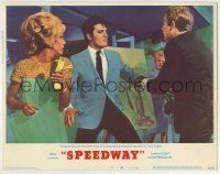 6r828 SPEEDWAY LC #2 '68 Elvis Presley & sexy Nancy Sinatra with his racing rival Ross Hagen!