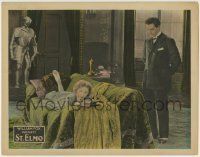 6r833 ST. ELMO LC '23 John Gilbert looks down at pretty Bessie Love reading on couch!