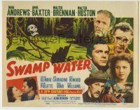 6r279 SWAMP WATER TC R47 Jean Renoir, art of top stars by the sinister mysterious swamp!