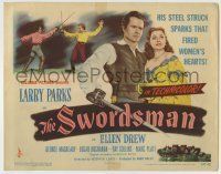 6r283 SWORDSMAN TC '47 swashbuckler Larry Parks, Ellen Drew, directed by Joseph H. Lewis!