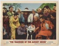 6r860 TEAHOUSE OF THE AUGUST MOON LC #7 '56 Marlon Brando, Glenn Ford, Machiko Kyo, Eddie Albert!