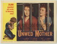 6r919 UNWED MOTHER LC #8 '58 there are 20,000 of them, wild image of mothers behind bars!