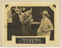 6r921 VARSITY LC R1930s Mary Brian in cowgirl outfit stares at Buddy Rogers standing by bar!