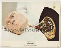 6r951 WESTWORLD LC #1 '73 best close up of cyborg Yul Brynner's face detached from his body!