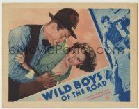 6r964 WILD BOYS OF THE ROAD LC '33 Rochelle Hudson attacked by creepy Ward Bond, Wellman classic!
