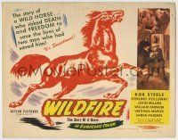 6r337 WILDFIRE TC '45 story of an amazing wild horse, Bob Steele, Sterling Holloway!