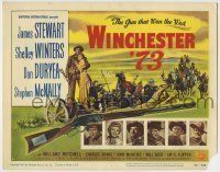 6r338 WINCHESTER '73 TC '50 James Stewart, Shelley Winters, Dan Duryea, McNally, cool rifle!