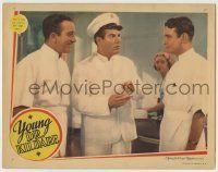 6r989 YOUNG DR. KILDARE LC '38 Jack Mulhall & Nat Pendleton w/ Lew Ayres who needs cough drops!