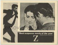 6r998 Z LC '69 Costa-Gavras classic, sad Irene Papas after the assassination of Yves Montand!