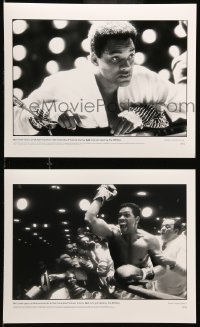 6s900 ALI 2 8x10 stills '01 Will Smith as heavyweight champion boxer Muhammad Ali, Michael Mann