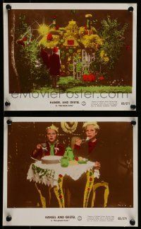 6s241 HANSEL & GRETEL 2 color 8x10 stills '65 Childhood Productions, great images!