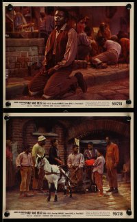 6s250 PORGY & BESS 2 color 8x10 stills '59 both with great images of Sidney Poitier!