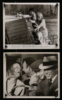 6s495 BONNIE & CLYDE 8 8x10 stills '67 notorious crime duo Warren Beatty & Faye Dunaway, Penn!