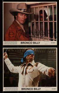 6s178 BRONCO BILLY 5 8x10 mini LCs '80 director/star Clint Eastwood, Merle Haggard, Sondra Locke!