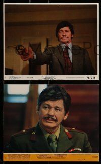 6s048 CHARLES BRONSON 8 8x10 mini LCs '70s portraits of the star from a variety of roles!