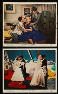 6s016 DEAN MARTIN/JERRY LEWIS 11 color 8x10 stills '54-56 Artists & Models, 3-Ring Circus & more!