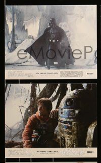 6s059 EMPIRE STRIKES BACK 8 8x10 mini LCs '80 Lando about to betray Han Solo, Chewbacca & Leia!