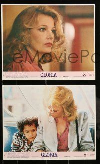 6s069 GLORIA 8 8x10 mini LCs '80 John Cassavetes directed, cool images of Gena Rowlands!