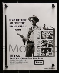 6s516 HOMBRE 8 8x10 stills '66 Paul Newman, Diane Cilento, Martin Ritt, all with poster art!