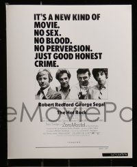 6s645 HOT ROCK 6 8x10 stills '72 Peter Yates directed, Moses Gunn, Zero Mostel, most with art!