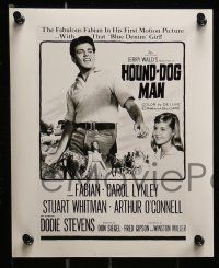 6s703 HOUND-DOG MAN 5 8x10 stills '59 Fabian, Lynley, directed by Don Siegel, all with poster art!